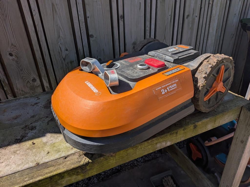 Worx Landroid robotmaaier - WA3775, Tuin en Terras, Robotmaaiers, Gebruikt, Bestuurbaar via app, Ophalen of Verzenden, Worx Landroid