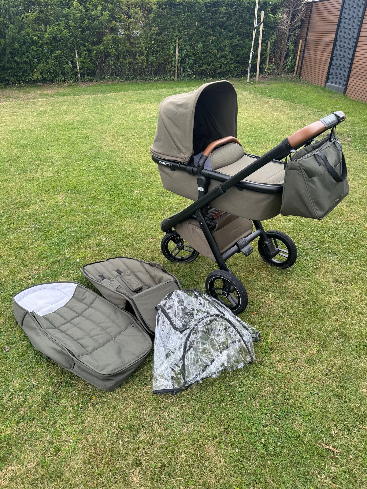 Dubatti One complete kinderwagen, Kinderen en Baby's, Kinderwagens en Combinaties, Verstelbare duwstang, Ophalen of Verzenden