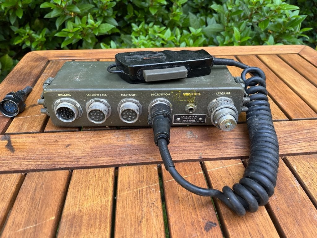 Junction box voor de GRC-3030 zendontvanger, Ophalen of Verzenden, Gebruikt, Zender en Ontvanger