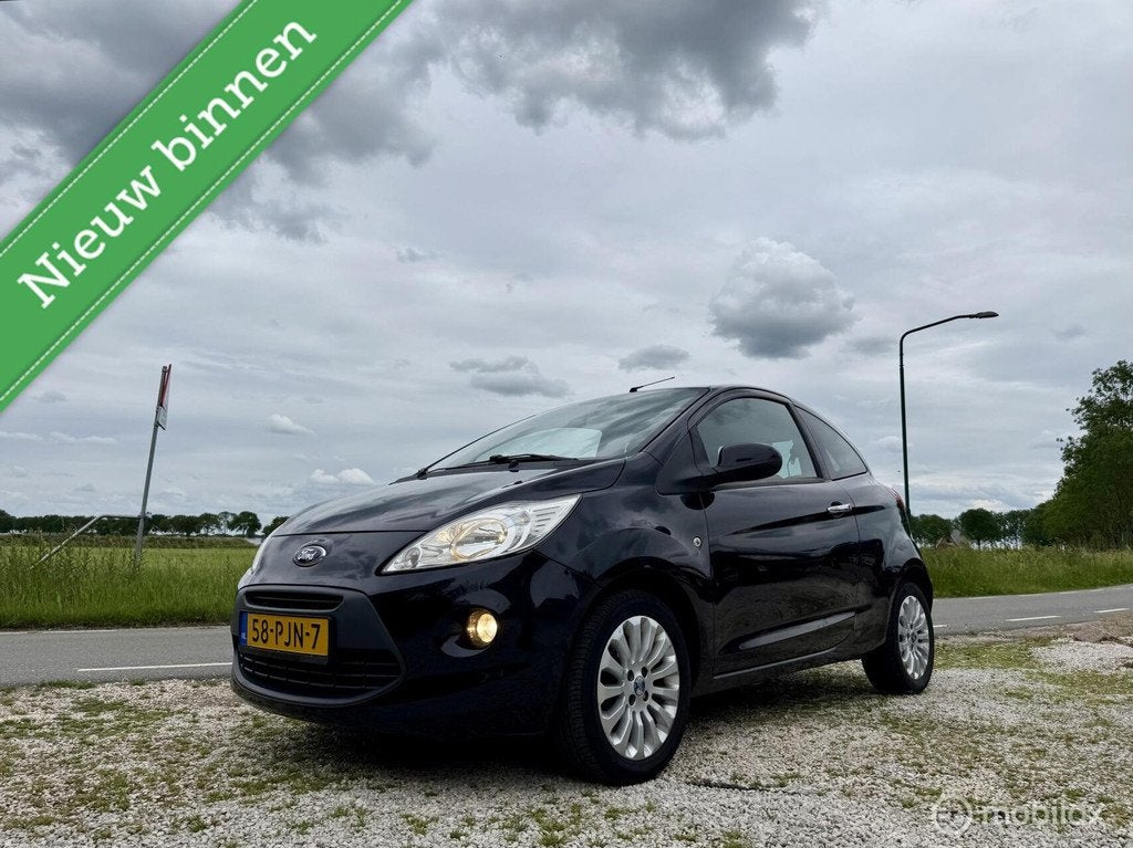 Ford Ka 1.2 Comfort start/stop, BJ 2011, Airco, Zuinig, APK, Auto's, Voorwielaandrijving, Euro 5, Gebruikt, 1242 cc