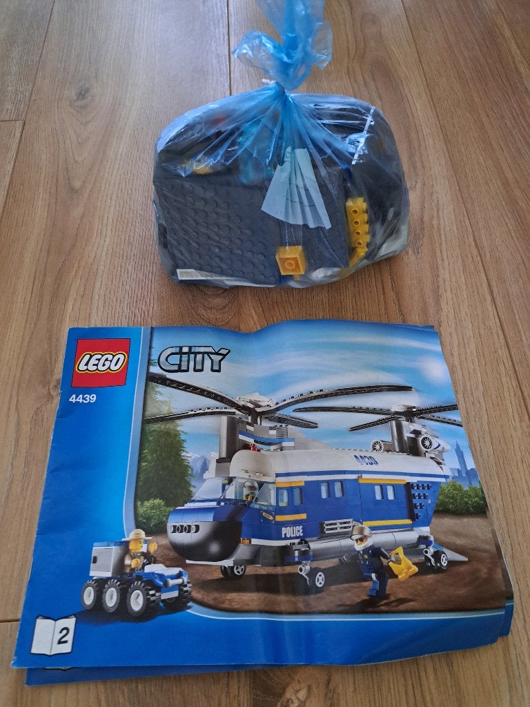 lego vrachthelikopter 4439, Ophalen, City, Lego, Compleet