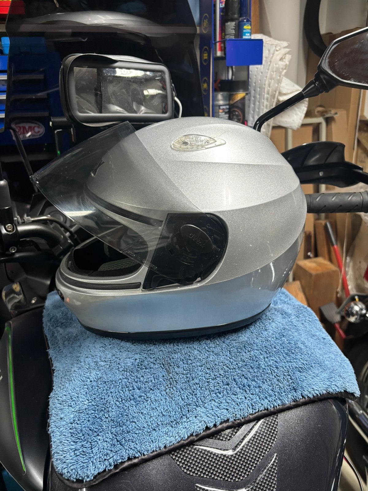 Motor helm uvex Maat S, Ophalen, Gebruikt, Small
