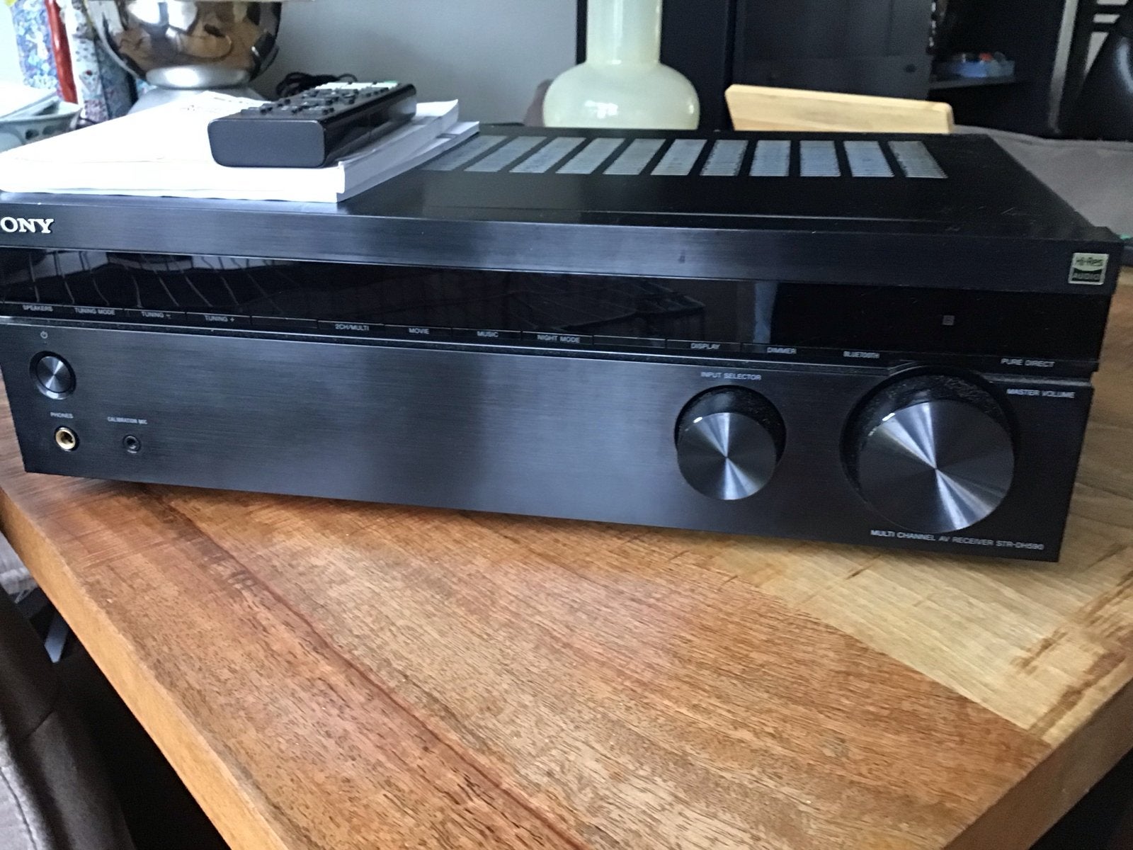 Sony STR-DH590 4K AV Receiver - Zo goed als nieuw, Ophalen, Zo goed als nieuw, 60 tot 120 watt, Sony