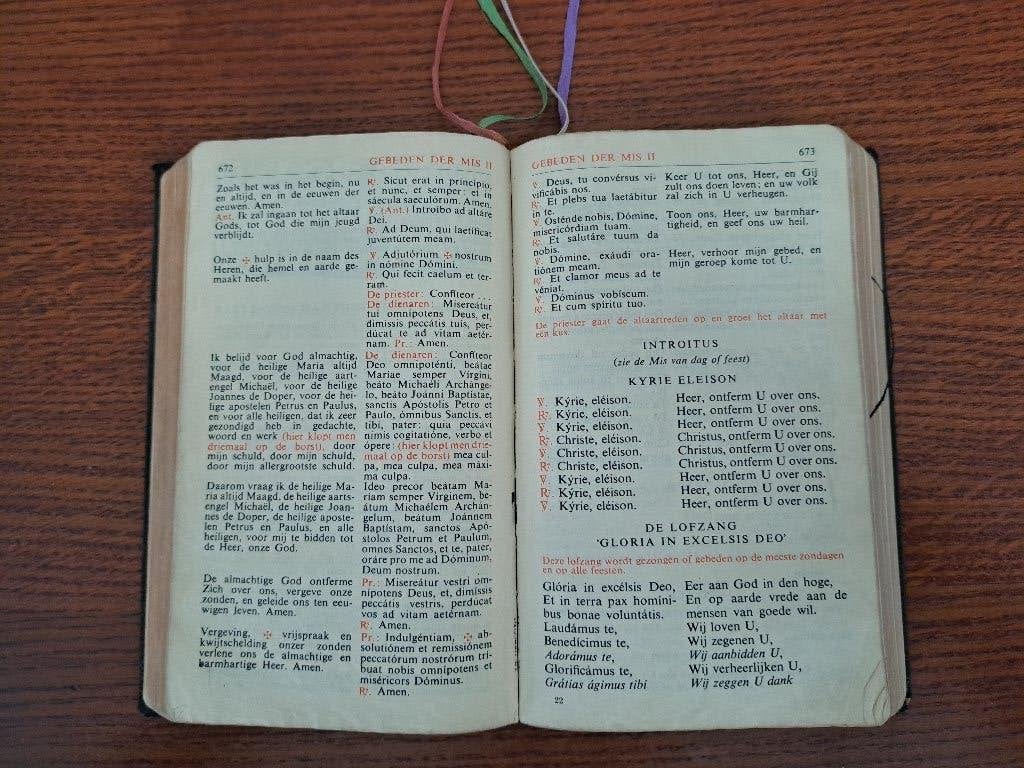 Missale Romanum 1957 – Het Spectrum – Latijn-Nederlands, Ophalen of Verzenden, Gelezen, Christendom | Katholiek