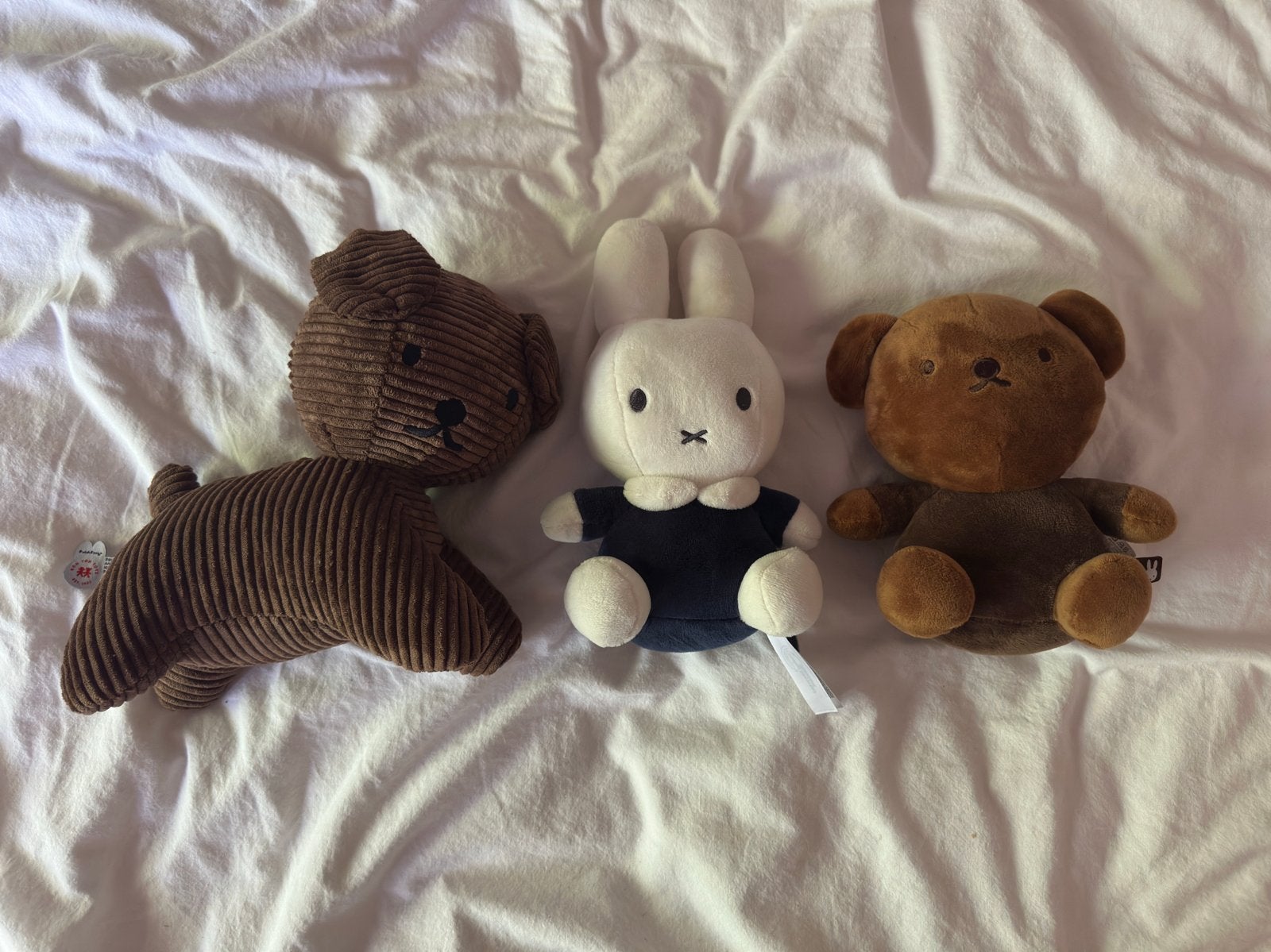 Nijntje, Boris en Snuffie knuffels, Gebruikt, Overige merken, Konijn, Nijntje