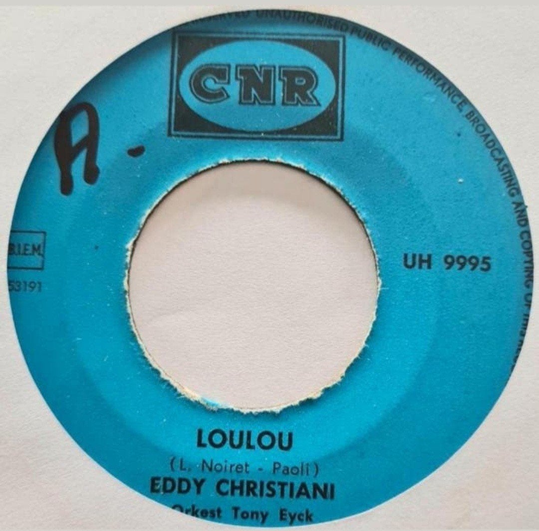 EDDY CHRISTIANI - LOULOU, Ophalen of Verzenden, Gebruikt, Nederlandstalig