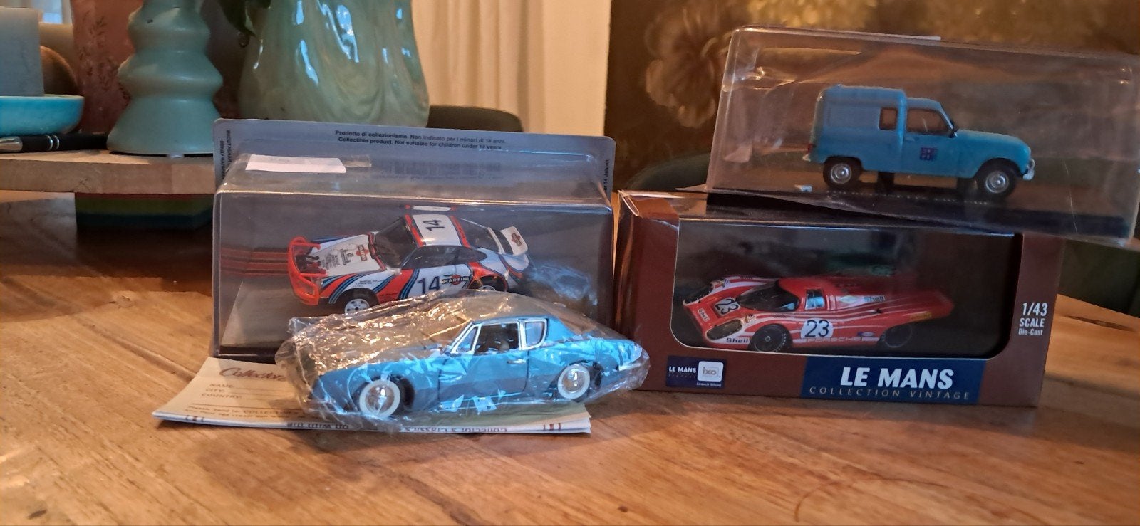 Diverse modelauto's - Le Mans, Porsche, Fourgonnette, Ophalen of Verzenden, Zo goed als nieuw, Overige typen