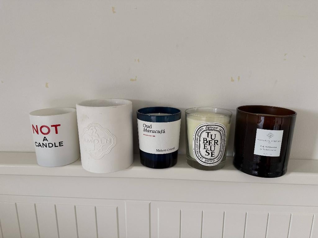 Set van niche geurkaarsen Skins, Ophalen of Verzenden, Nieuw