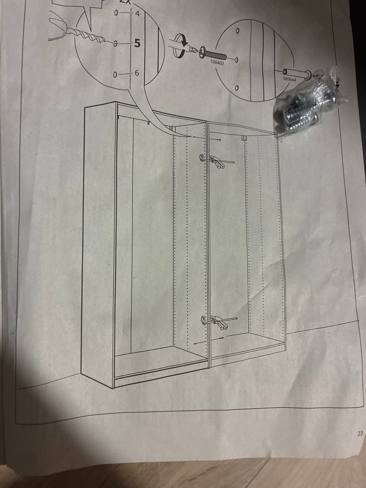 Nieuwe IKEA Pax kast - Donkergrijs, 150x60x201  cm, Overige materialen, 100 tot 150 cm, 200 cm of meer, Nieuw