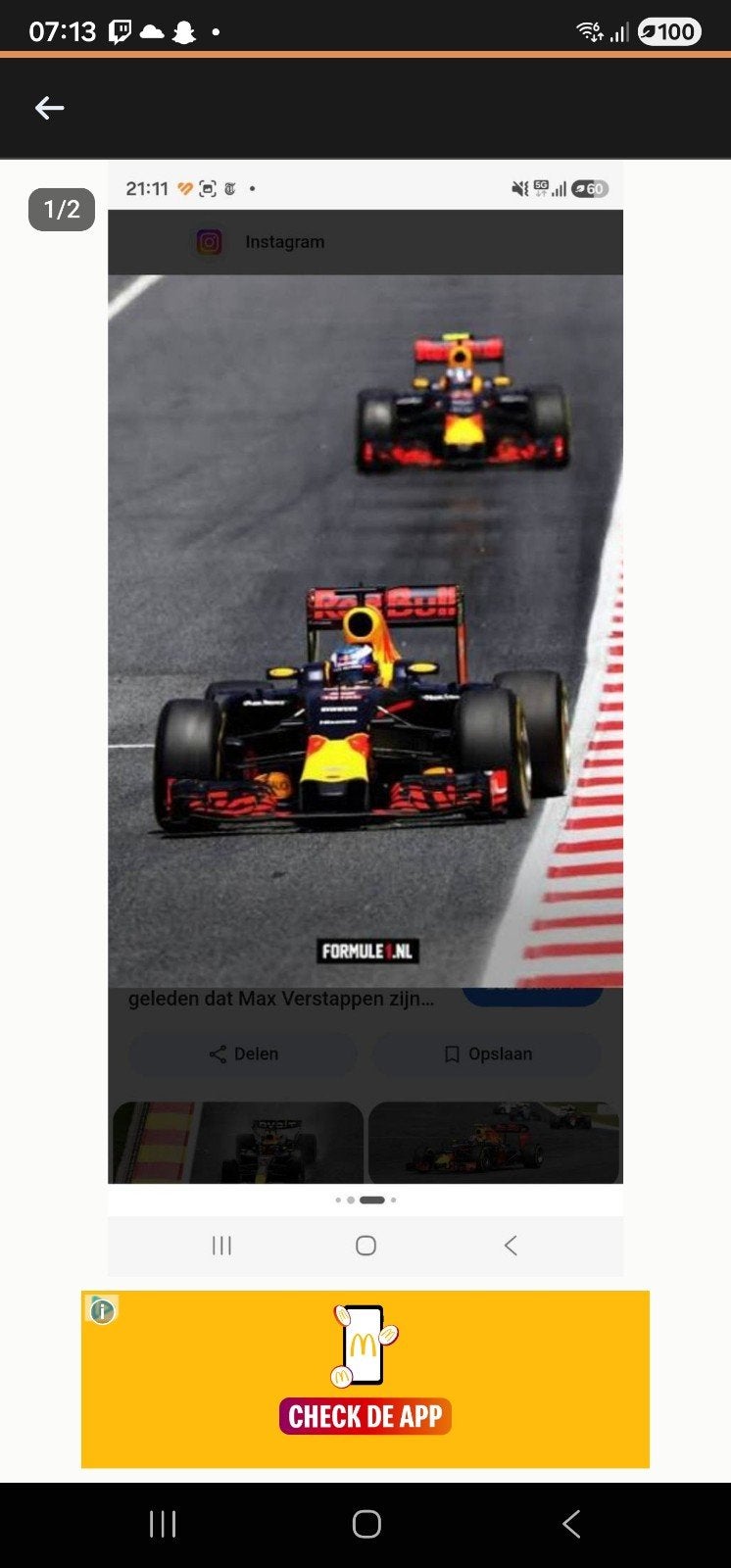 2xTickets voor  F1 in België  voor hele weekend, Twee personen