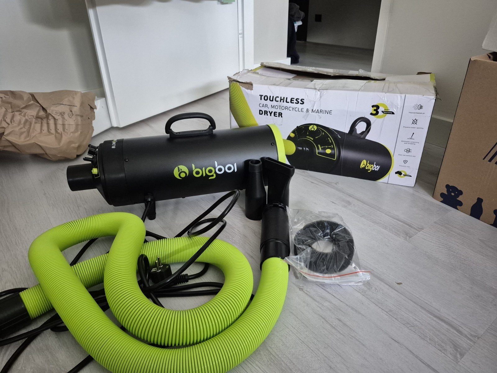 BigBoi BlowR Mini+ Touchless Autodroger NIEUW !!!, Auto diversen, Auto-accessoires, Zo goed als nieuw, Ophalen