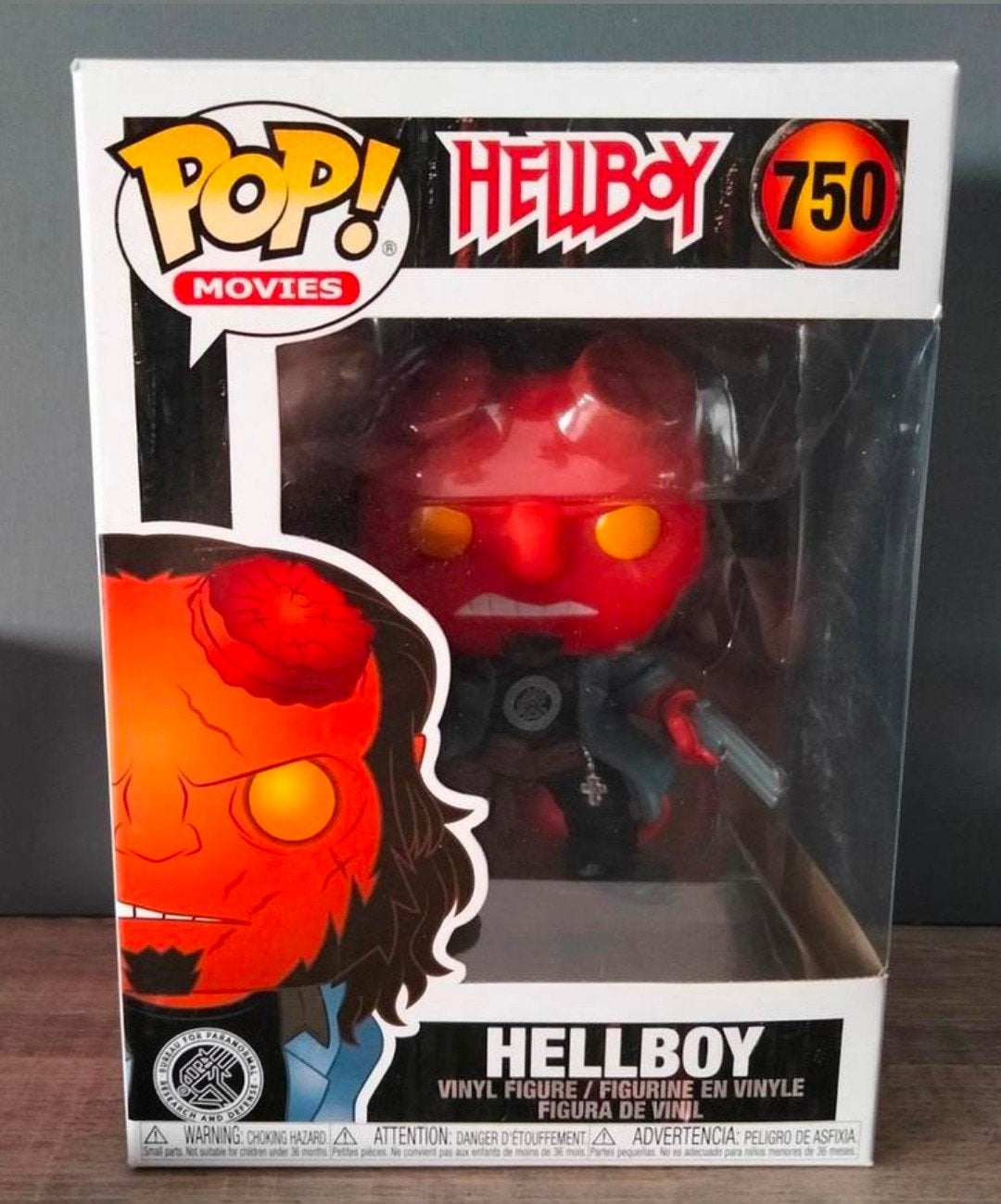 750 Hellboy Funko Pop, Ophalen of Verzenden, Nieuw