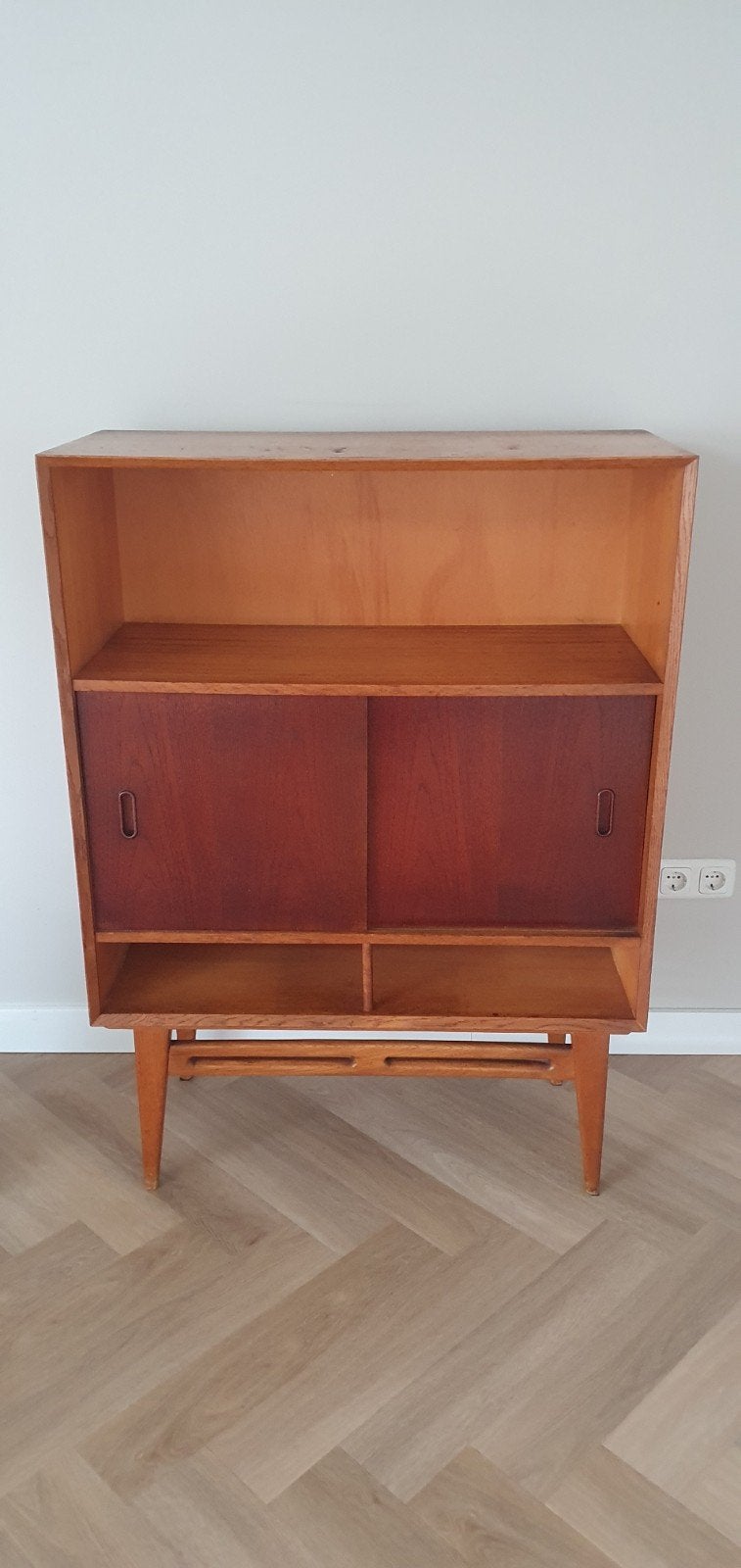 Teakhouten kast jaren '60 '70, Ophalen of Verzenden