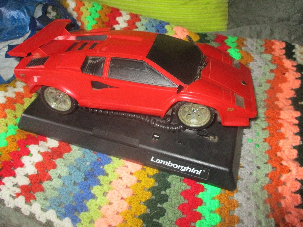 Vintage Lamborghini Countach telefoon, Telecommunicatie, Ophalen of Verzenden, Zo goed als nieuw