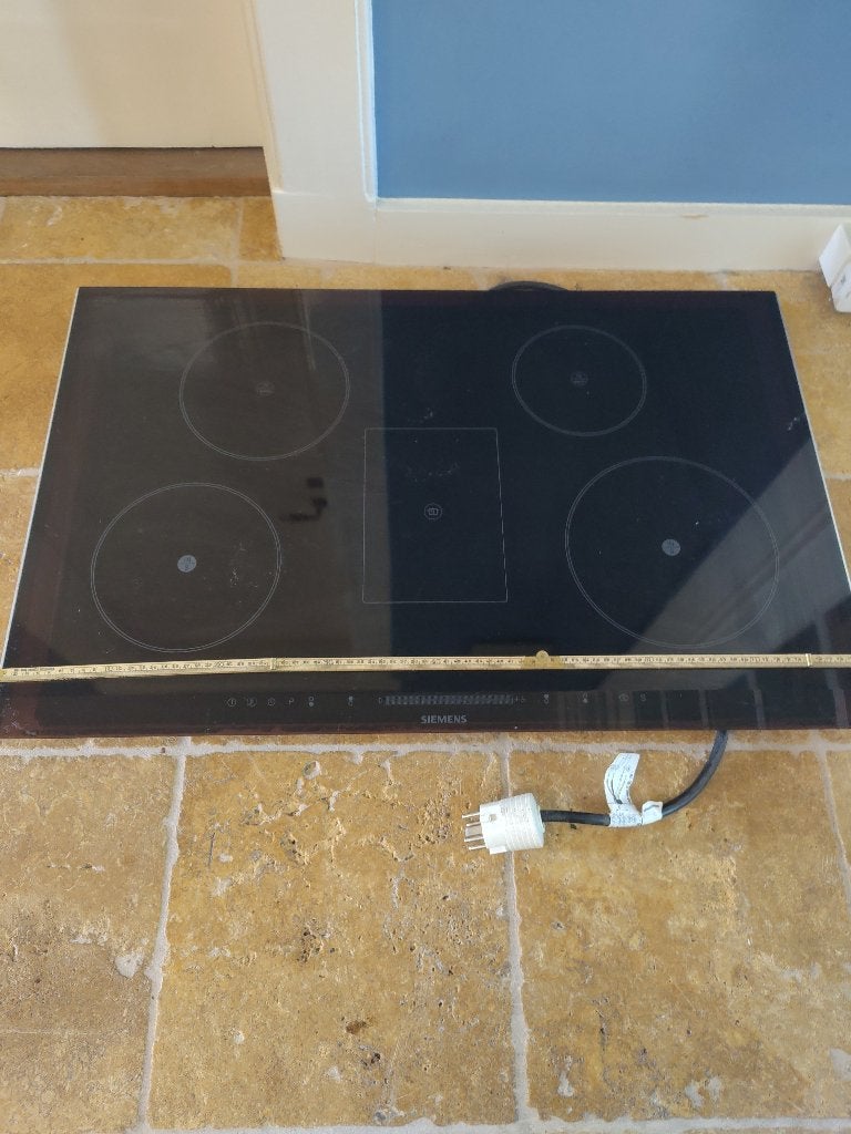 Siemens EH875ME21E/02 inductiekookplaat, Witgoed en Apparatuur, Ophalen, Gebruikt, 4 kookzones, Inbouw