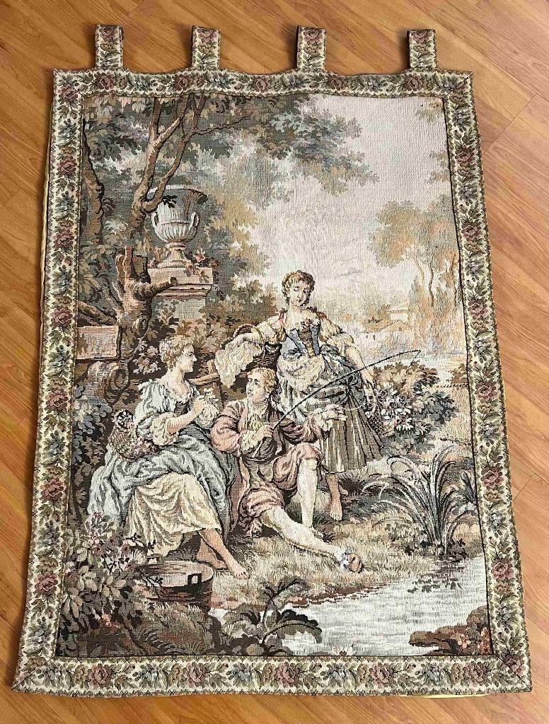Frans gobelin Wandkleed 115/76 cm, 115 cm, Gebruikt, Etten-Leur, 176 cm