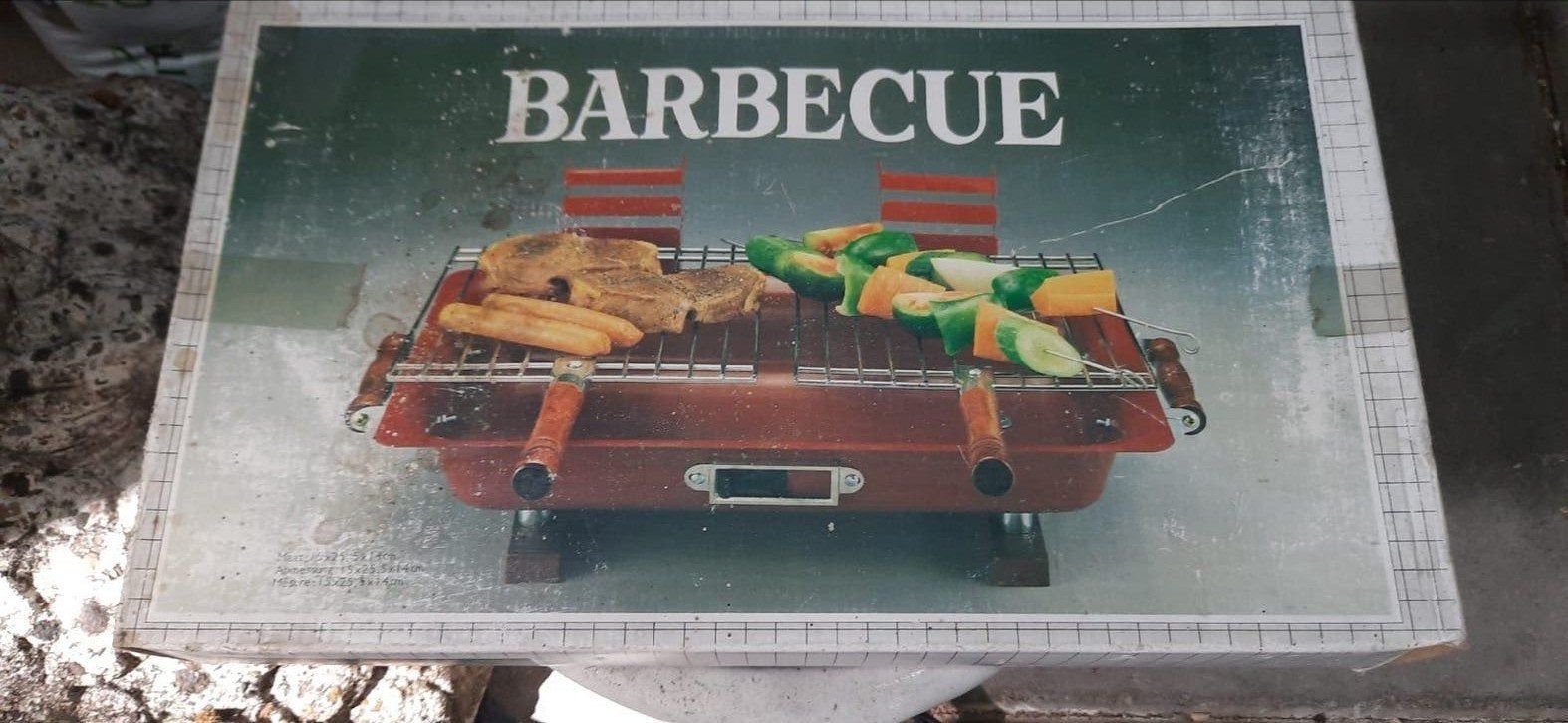 Vintage / Tetro Barbecue BBQ - Draagbare Grill, Tuin en Terras, Ophalen, Nieuw, Onbekend