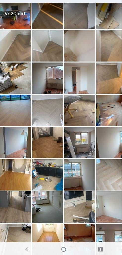 Klusjesman voor renovatie & afwerking, Ophalen of Verzenden, Nieuw, 75 m² of meer, Laminaat