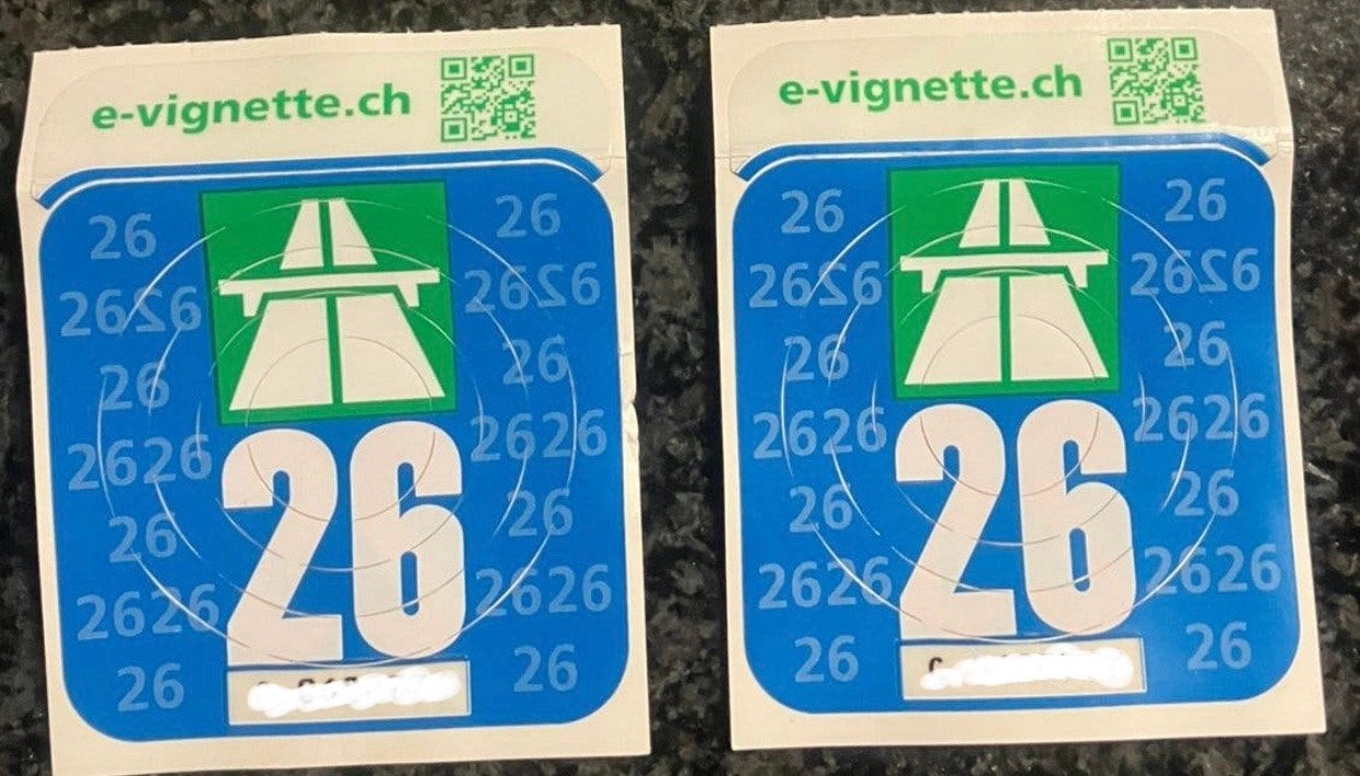 2 zwitserland vignetten