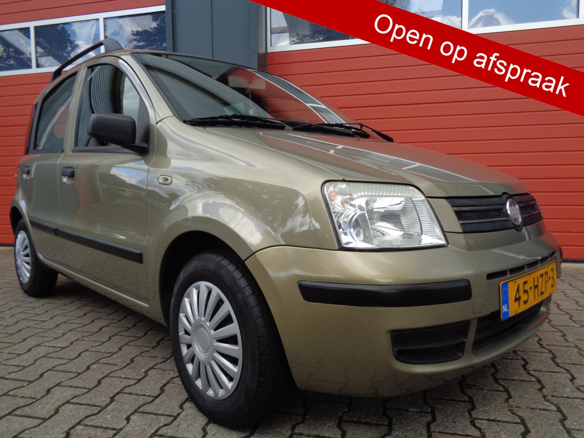 Fiat Panda 1.2 Edizione Cool Airco Hoge-Instap/Zit Trekhaak, Voorwielaandrijving, Gebruikt, 1242 cc, Beige