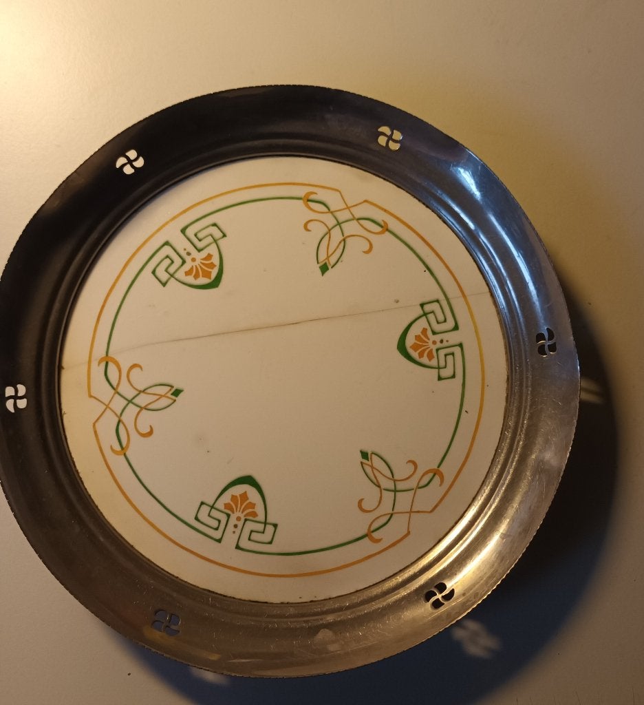 Onderzetter/ Coaster/ Bordje Chris van der Hoef ??, Ophalen of Verzenden