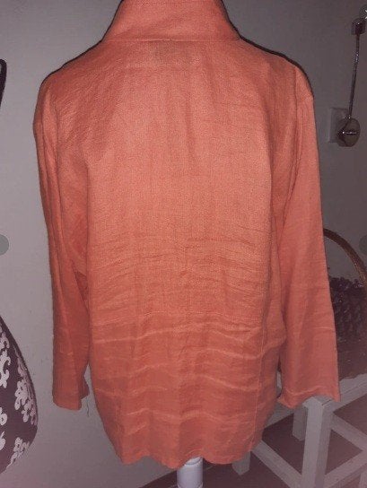 Oranje bloes, Ophalen, Maat 42/44 (L), Oranje of Koningsdag, Zo goed als nieuw