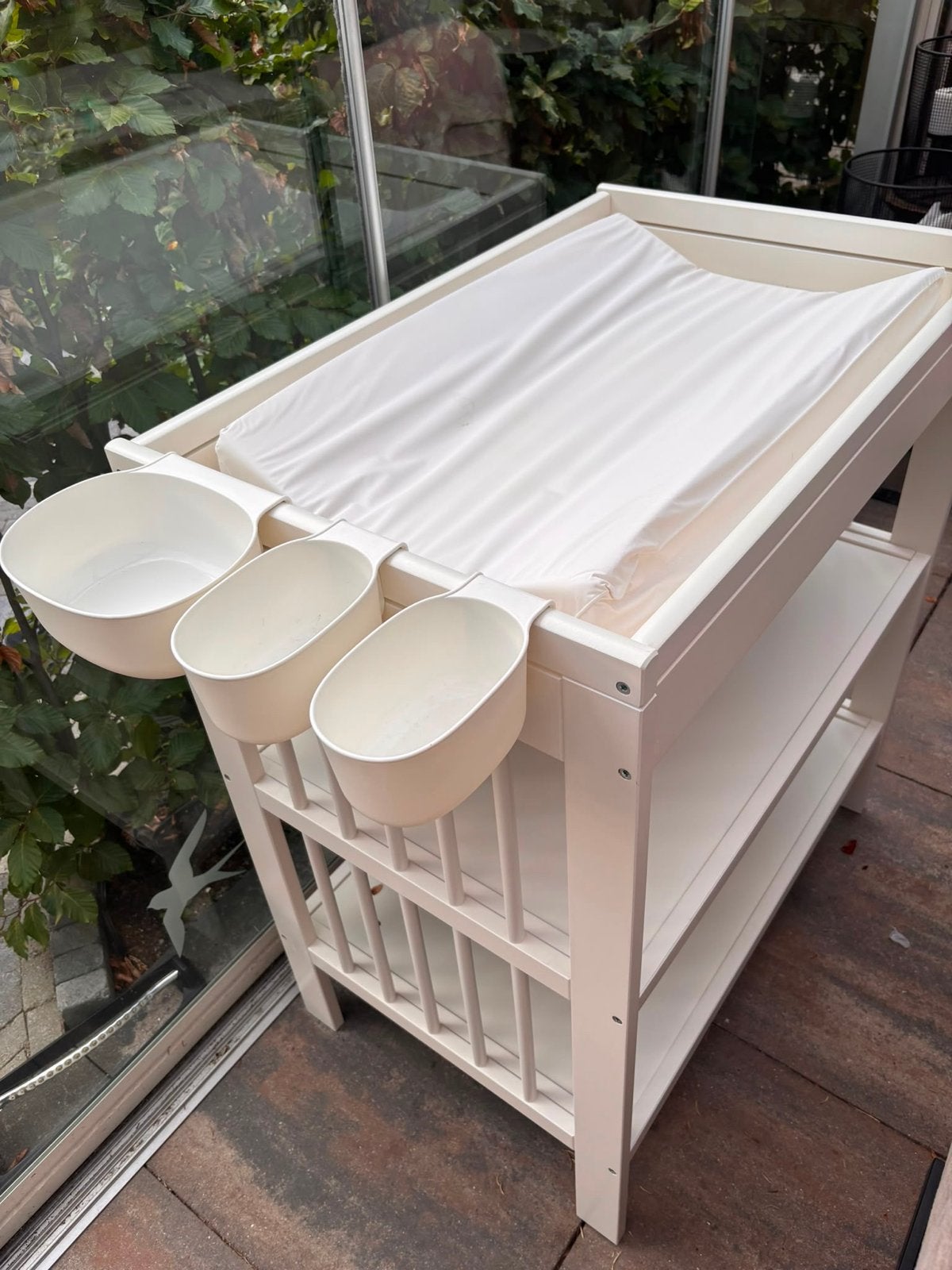 IKEA Gulliver Commode met bakjes en verschoonkussen, Ophalen, Gebruikt, 50 tot 70 cm, 75 tot 100 cm
