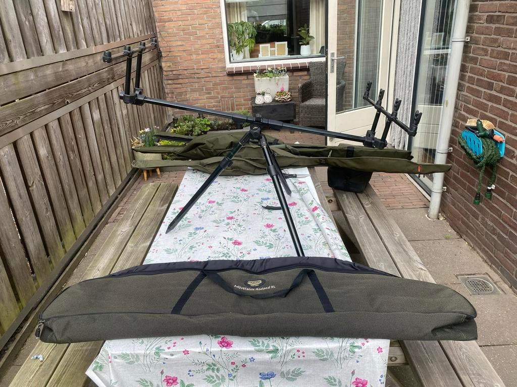 Fox Eclipse Rodpod voor 4 hengels - 3 poot, Watersport en Boten, Ophalen of Verzenden, Zo goed als nieuw, Overige typen