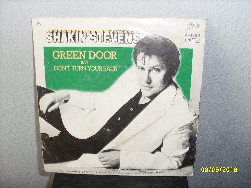 Shakin Stevens - Green Door ----2194, Gebruikt, Overige genres, 7 inch, Fotohoes