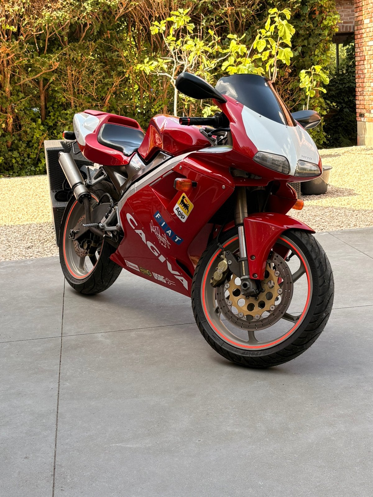 Cagiva mito 125cc 2takt, Ophalen