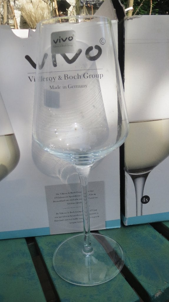 Villeroy&Boch, 8 witte wijn glazen, ongebruikt, Verzamelen, Ophalen, Nieuw, Overige typen