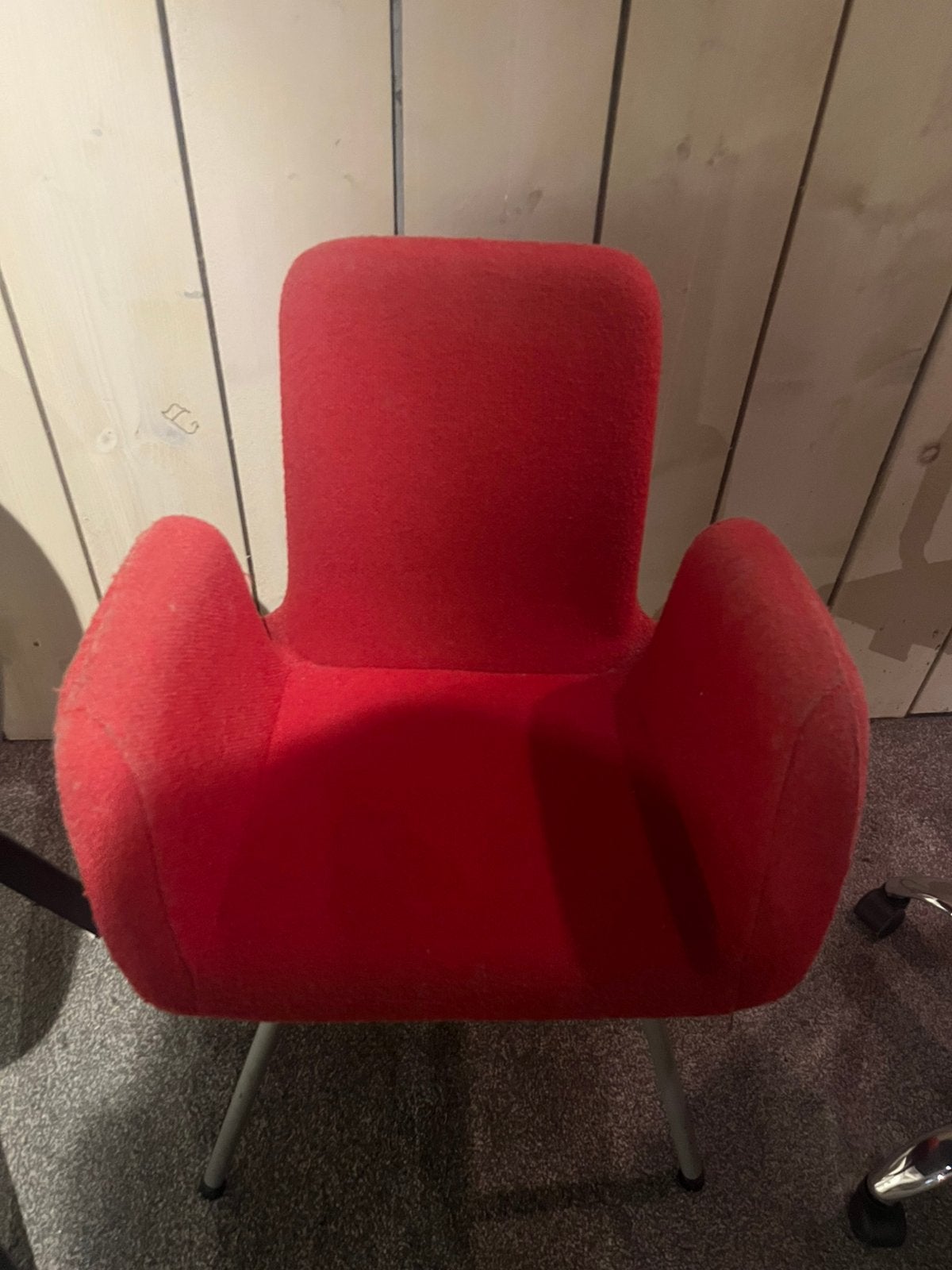 Rode stoel, Ophalen, Gebruikt, 75 tot 100 cm, 50 tot 75 cm