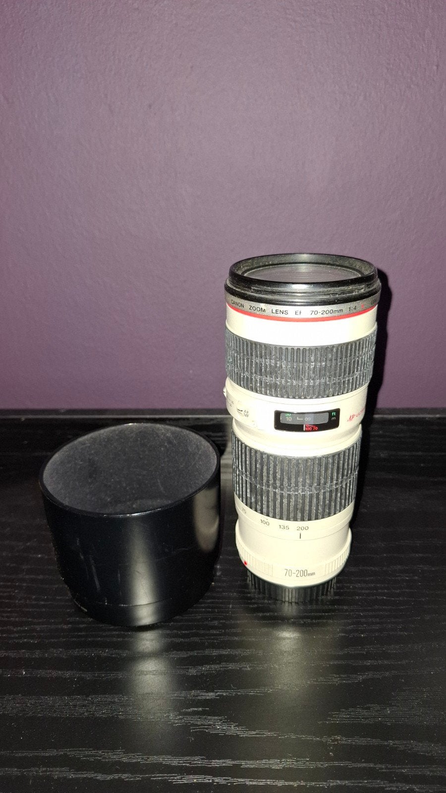 Canon Zoom Lens EF 70-200mm 1:4 L USM, Canon, Zoom, Zo goed als nieuw, Canon EF