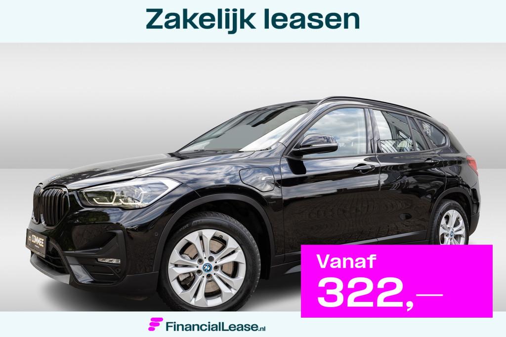 BMW X1 xDrive25e Advantage LEDNAVLM, Stof, Gebruikt, Start-stop-systeem, Zwart
