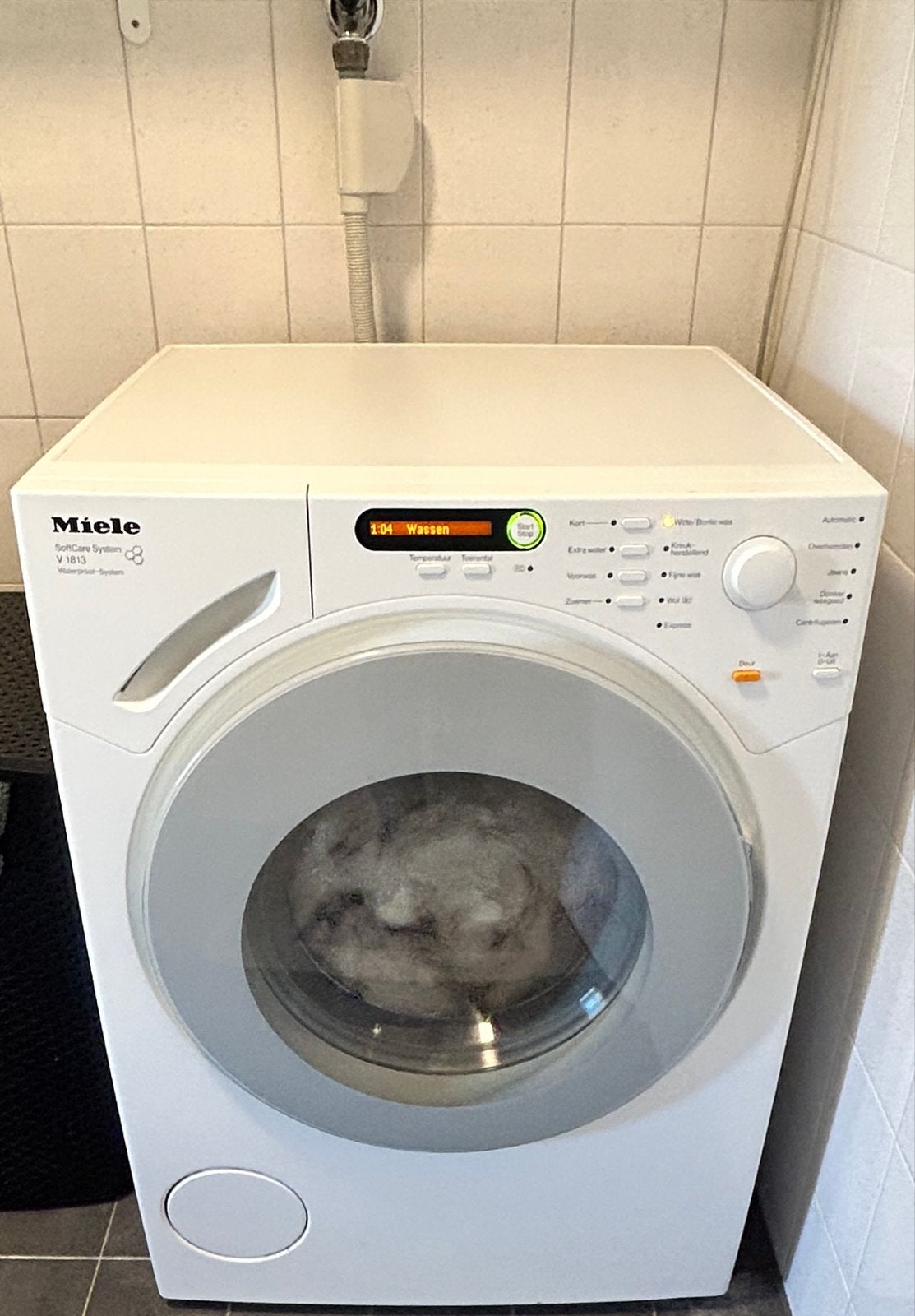 Miele V1813 WPS Wasmachine - Gebruikt, Goede Staat, Ophalen, Gebruikt, Voorlader