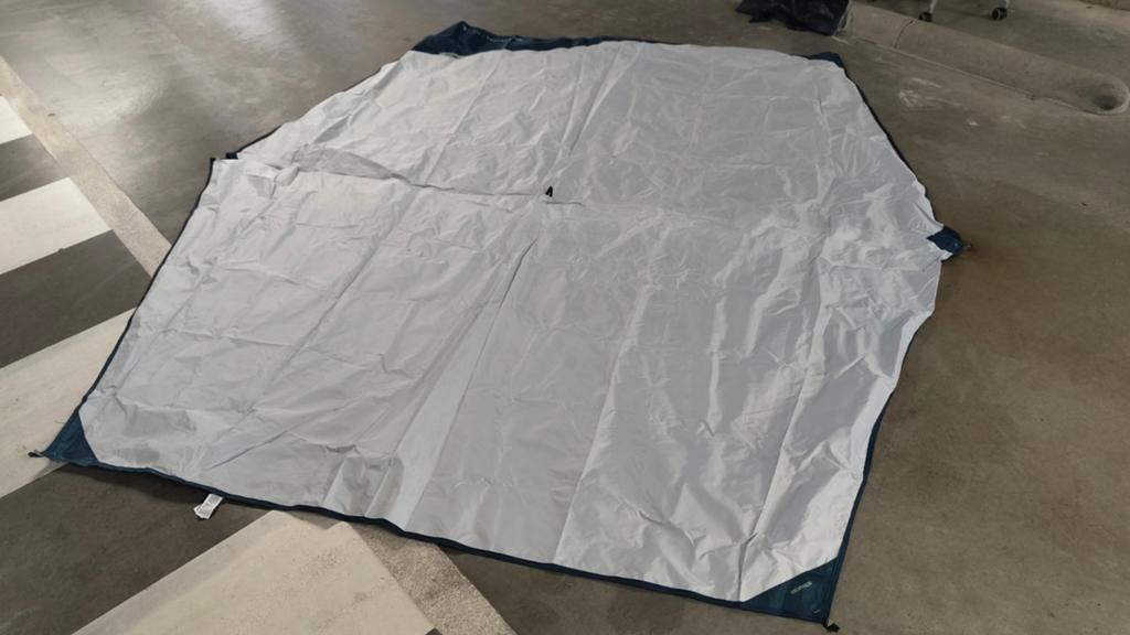 Decathlon Quechua Tarp L - 1 keer gebruikt, Ophalen, Nieuw, Tot en met 2