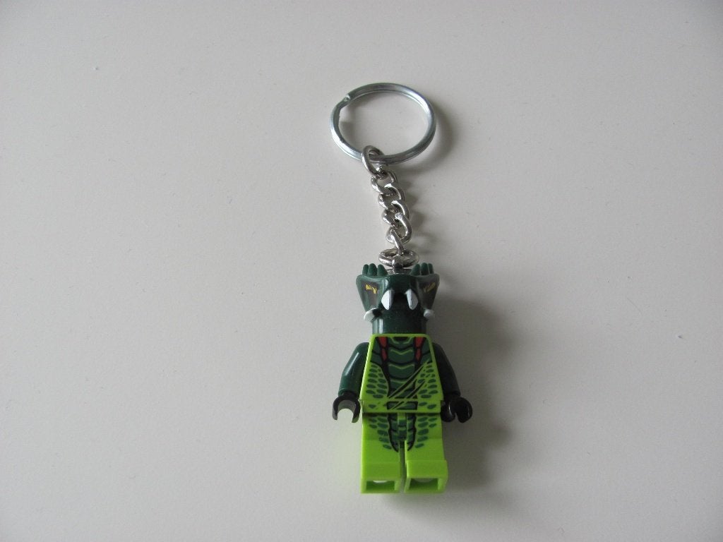 Lego Ninjago sleutelhanger Njo0068 Lizaru, Lego, Ophalen of Verzenden, Zo goed als nieuw, Sleutelhanger