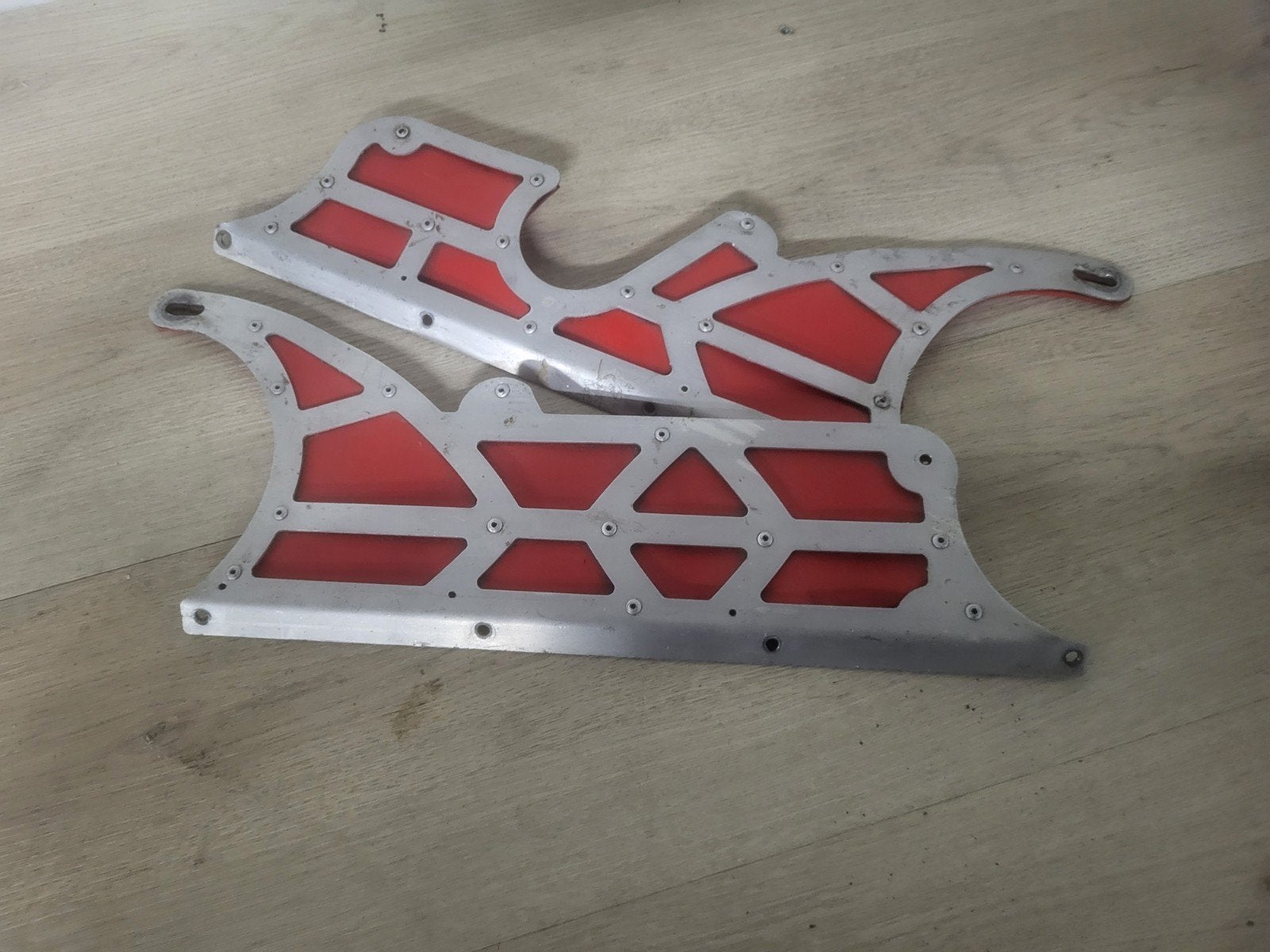 fg monstertruck zijplaten, Benzine, Ophalen of Verzenden, Zo goed als nieuw, Onderdeel