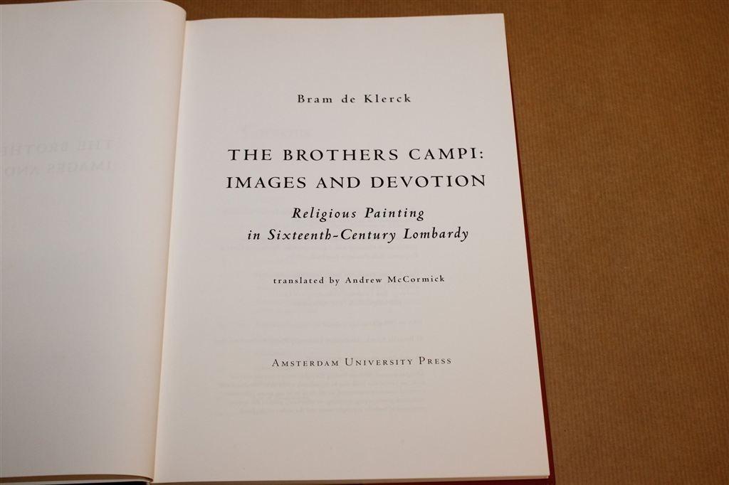 The Brothers Campi — Religieuze Kunst Lombardije, 16e Eeuw, Ophalen of Verzenden, Zo goed als nieuw
