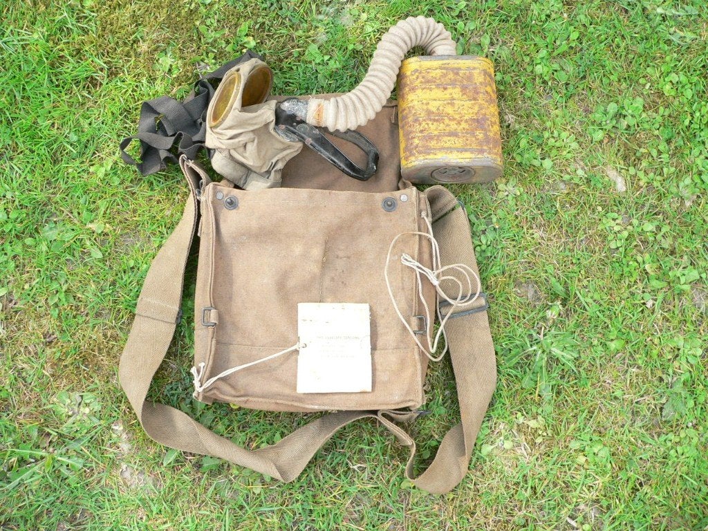 U.S.GASMASKER WW1  , Ophalen of Verzenden, Landmacht, Amerika, Overige typen