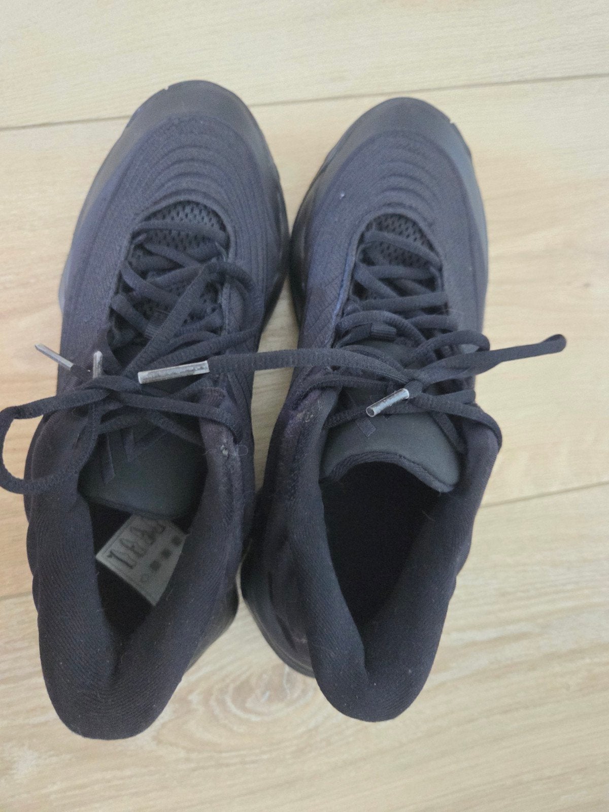 Zwarte Nike sneakers - Maat 38, Ophalen of Verzenden, Gedragen, Zwart