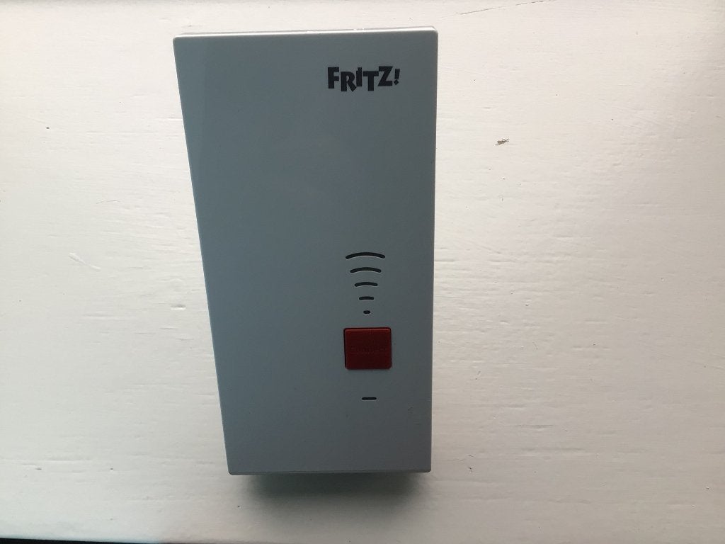 FRITZ!Repeater 2400 wifi repeater, Computers en Software, Ophalen of Verzenden, Zo goed als nieuw, Fritz Repeater