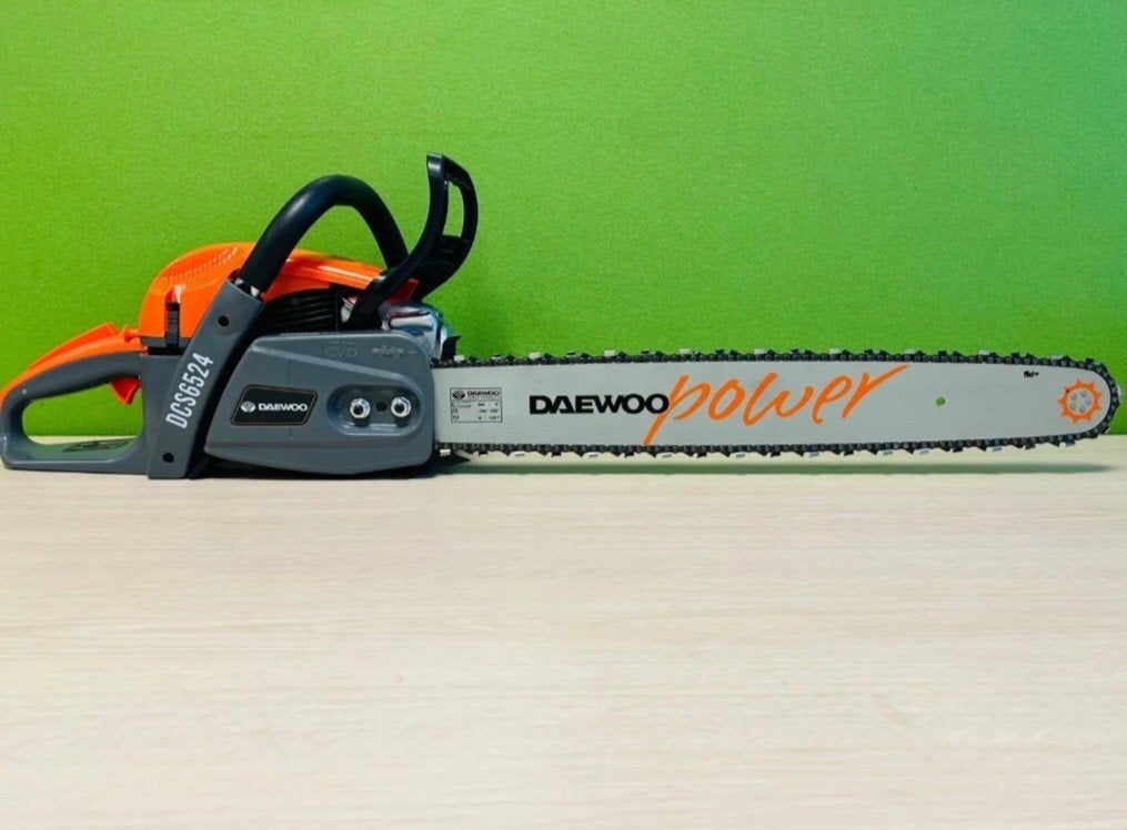 Daewoo DCS6524 Benzine Kettingzaag - Nieuw, Ophalen of Verzenden, Nieuw, 50 mm of meer, Daewoo