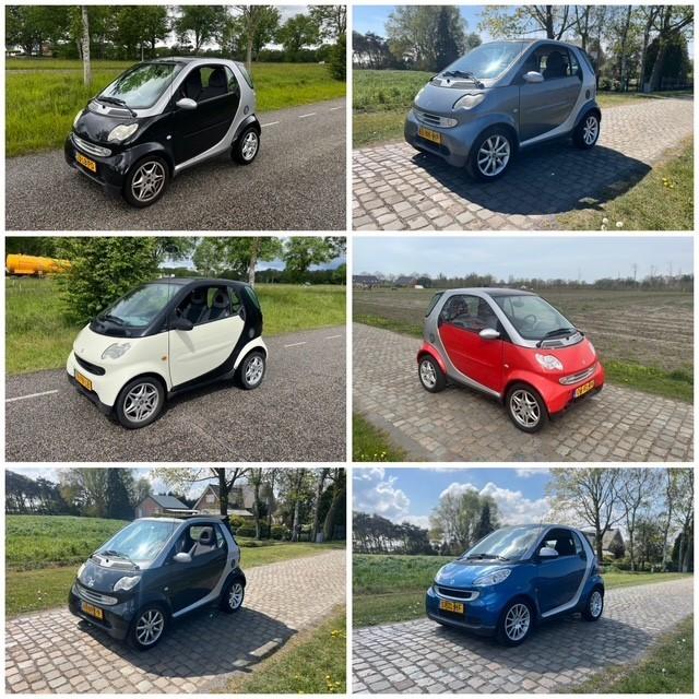 Diverse Smart fortwo te koop bij Smart specialist vanaf 1200, Auto's, Smart, Automaat, 54 pk, Wit, 705 kg