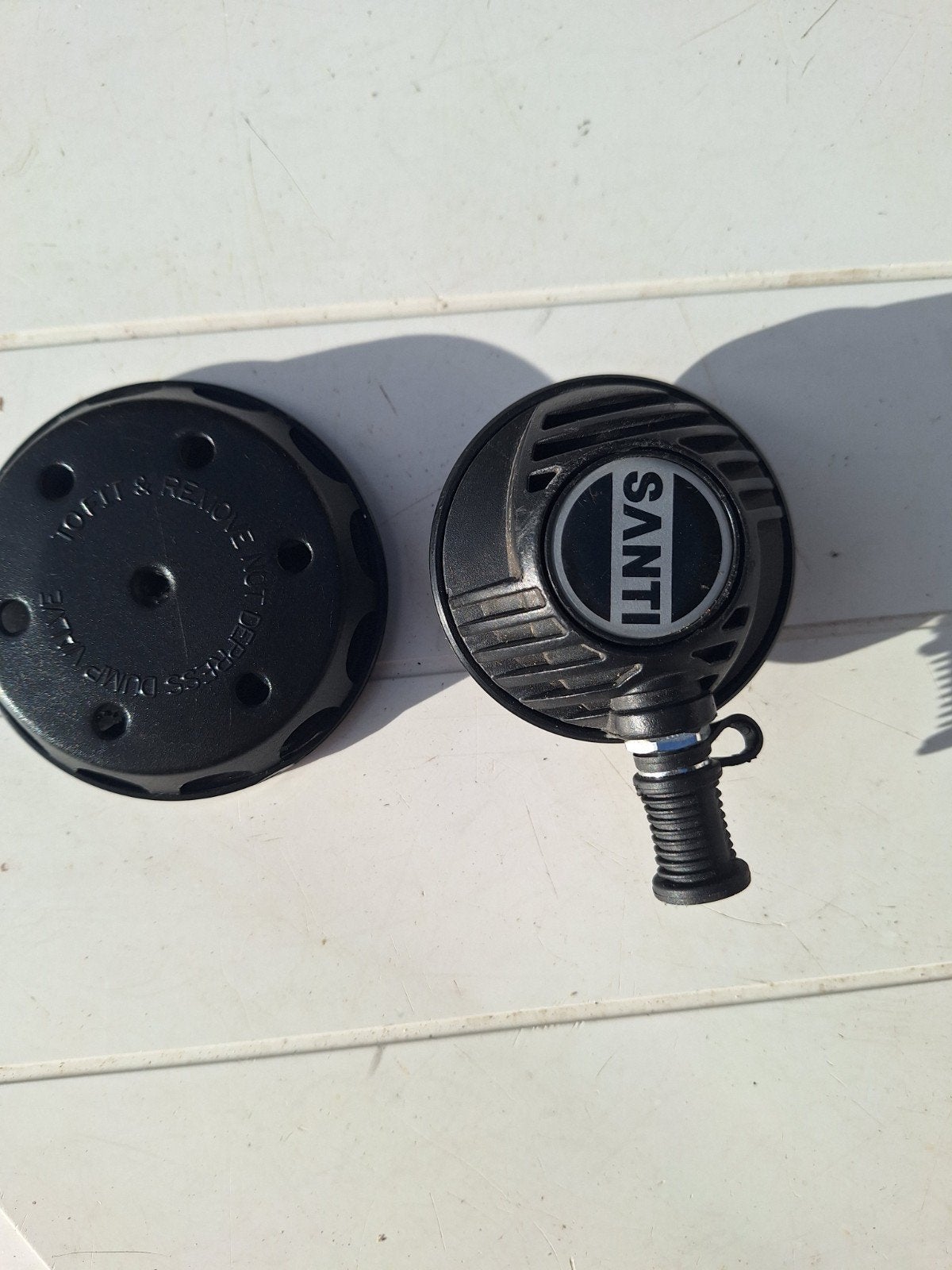 Santi inflator droogpak, Watersport en Boten, Ophalen of Verzenden, Zo goed als nieuw, Duikpak
