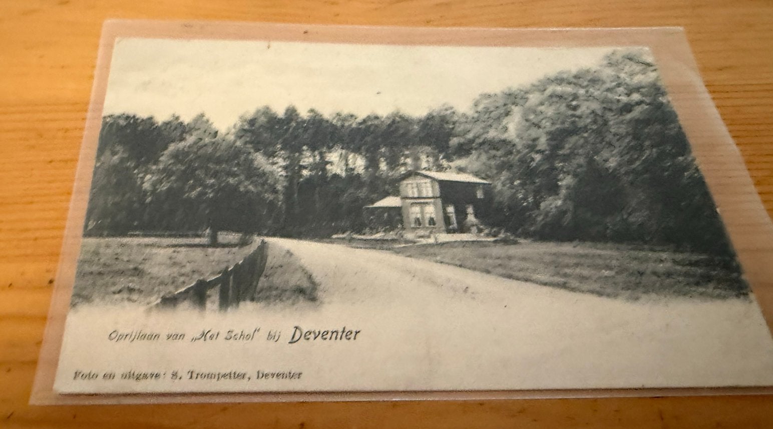 Ansichtkaart Het Schol bij Deventer, Ophalen of Verzenden, Voor 1920, Overijssel
