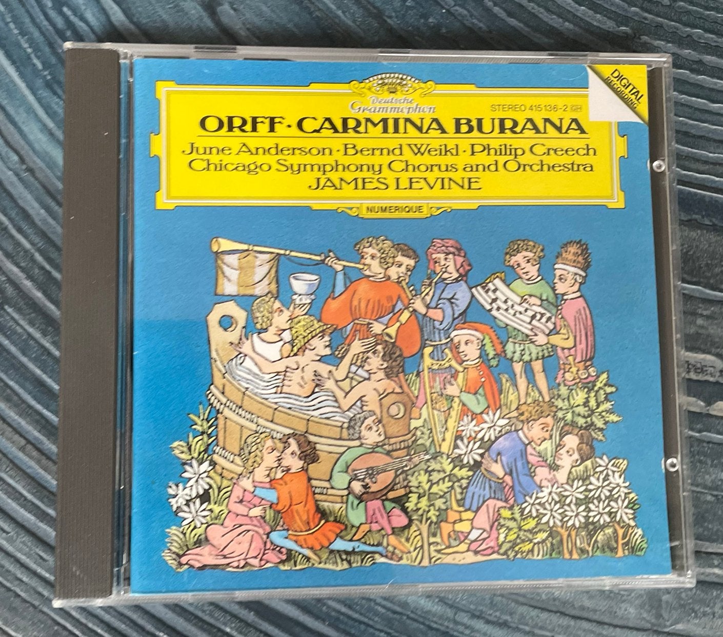 Orff: Carmina Burana - James Levine (CD), Gebruikt, Overige componisten, Modernisme tot heden, Ophalen of Verzenden