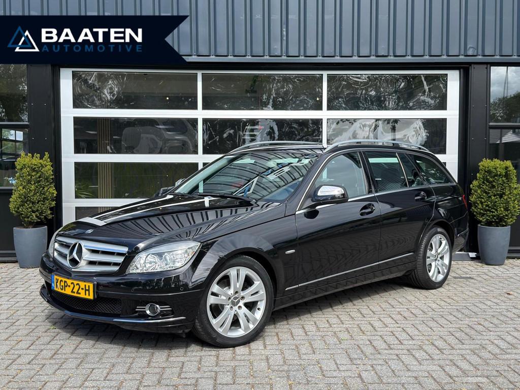 Mercedes C-Klasse Estate 280 Avantgarde |1e eig|Dealer oh|Na, Auto's, Automaat, Achterwielaandrijving, 1800 kg, Zwart
