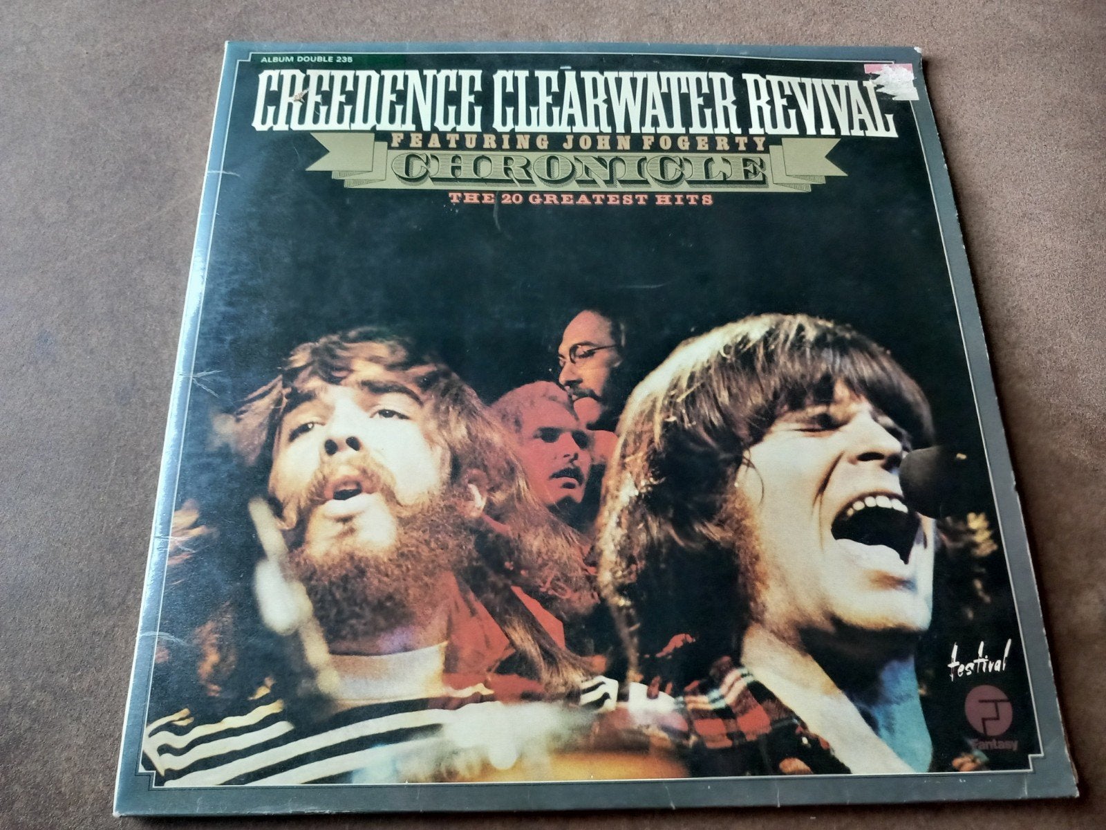 Creedence Clearwater Revival - Chronicle, Cd's en Dvd's, Vinyl | Rock, Gebruikt, Ophalen of Verzenden, Dubbel-LP, 12 inch