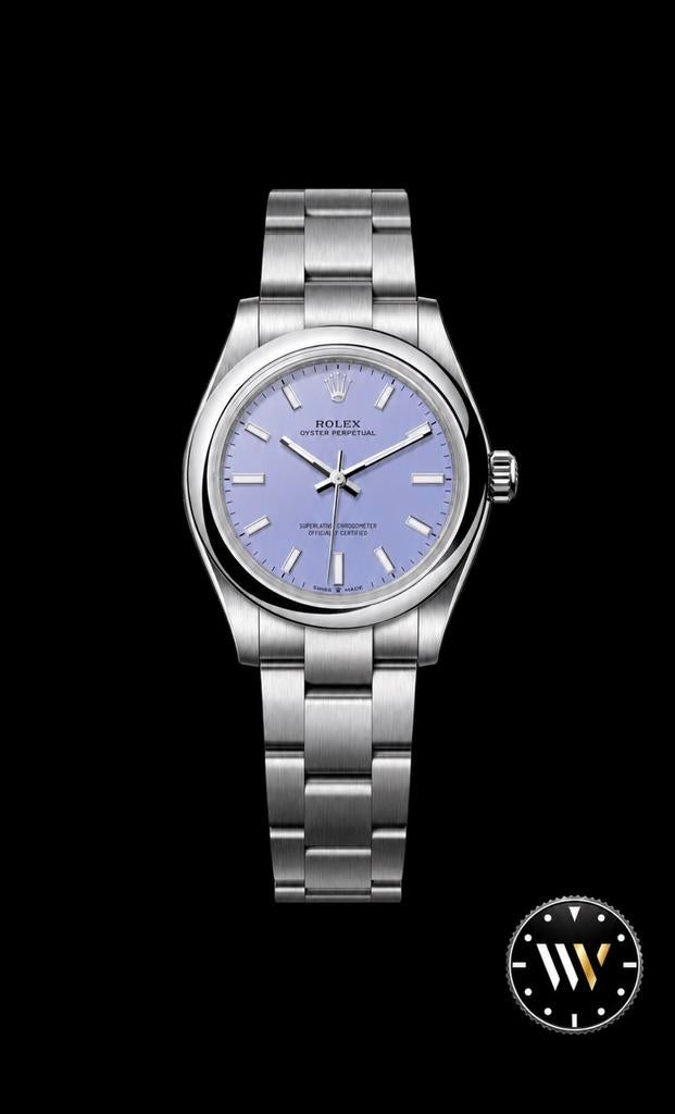 Rolex Oyster Perpetual 31mm “Lavender” 277200 Nieuw, Sieraden, Tassen en Uiterlijk, Horloges | Dames, Ophalen, Staal, Polshorloge